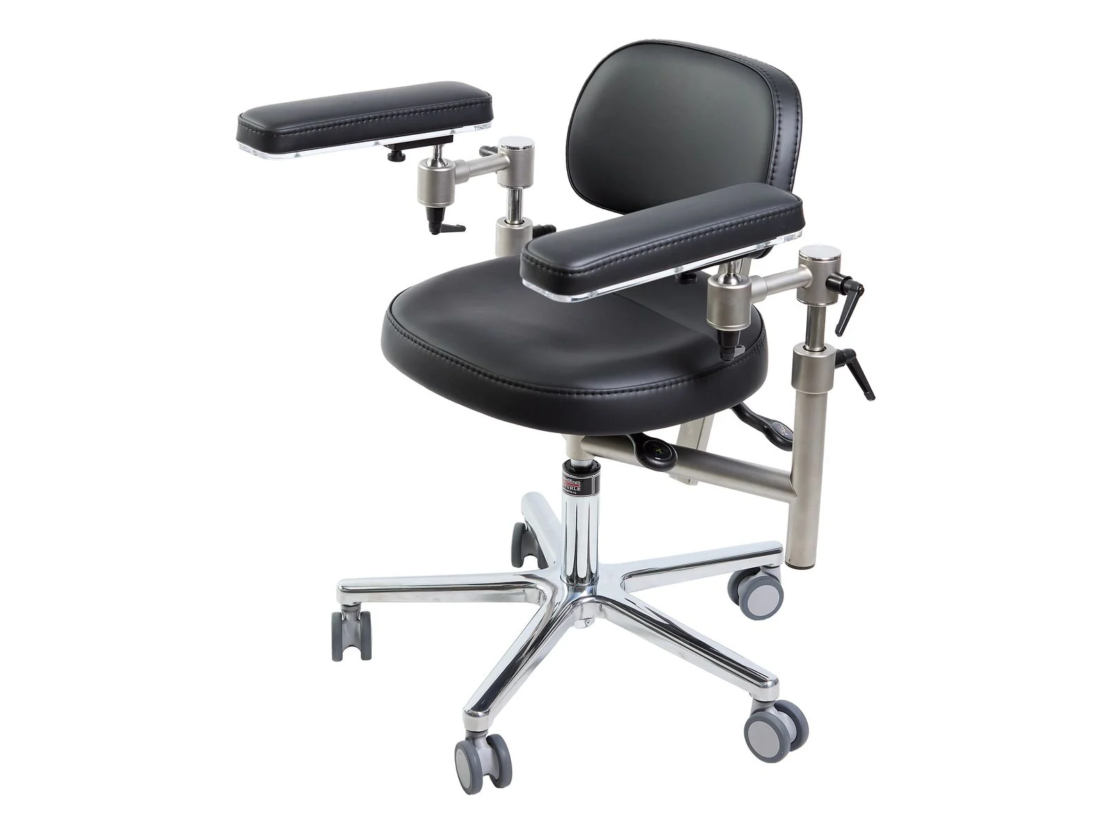 Стул микроскописта MedErgo Tronus C-100, общий вид