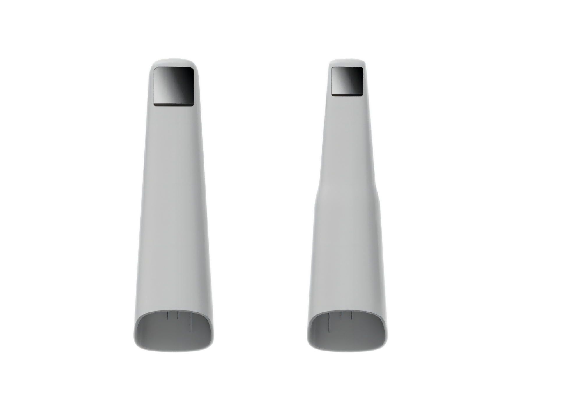 Стандартный и mini-наконечник Aoralscan 3